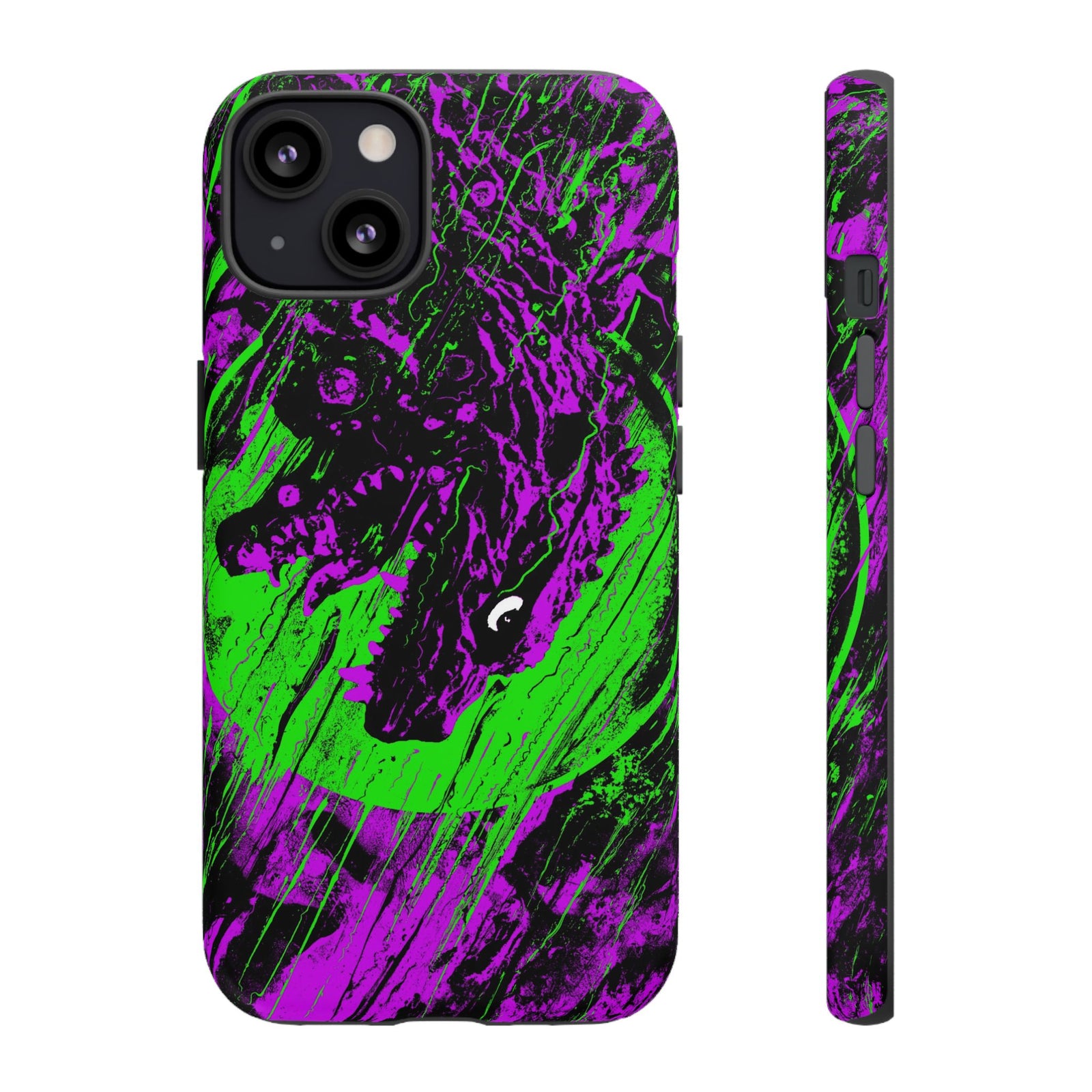 J. Bannon "Destroyer Of Worlds: Pink & Green" Phone Case