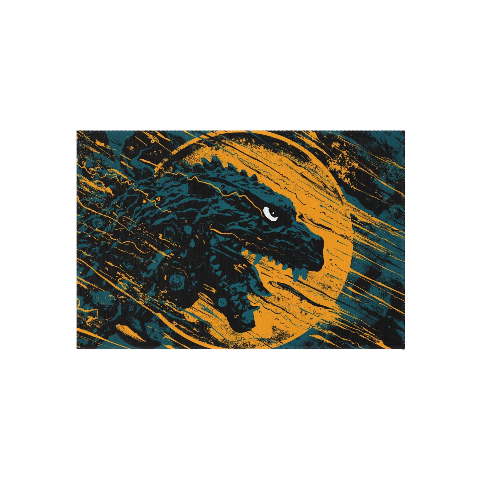 J. Bannon "Destroyer Of Worlds: Lightning" Indoor / Outdoor Rug