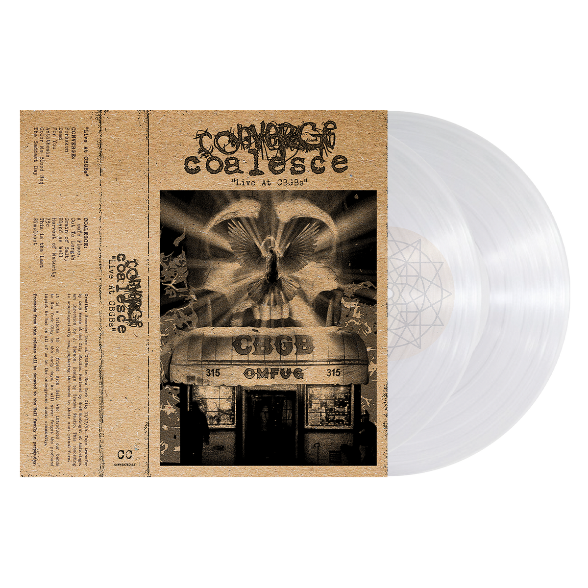 Converge & Coalesce "Live at CBGBs" 2xLP