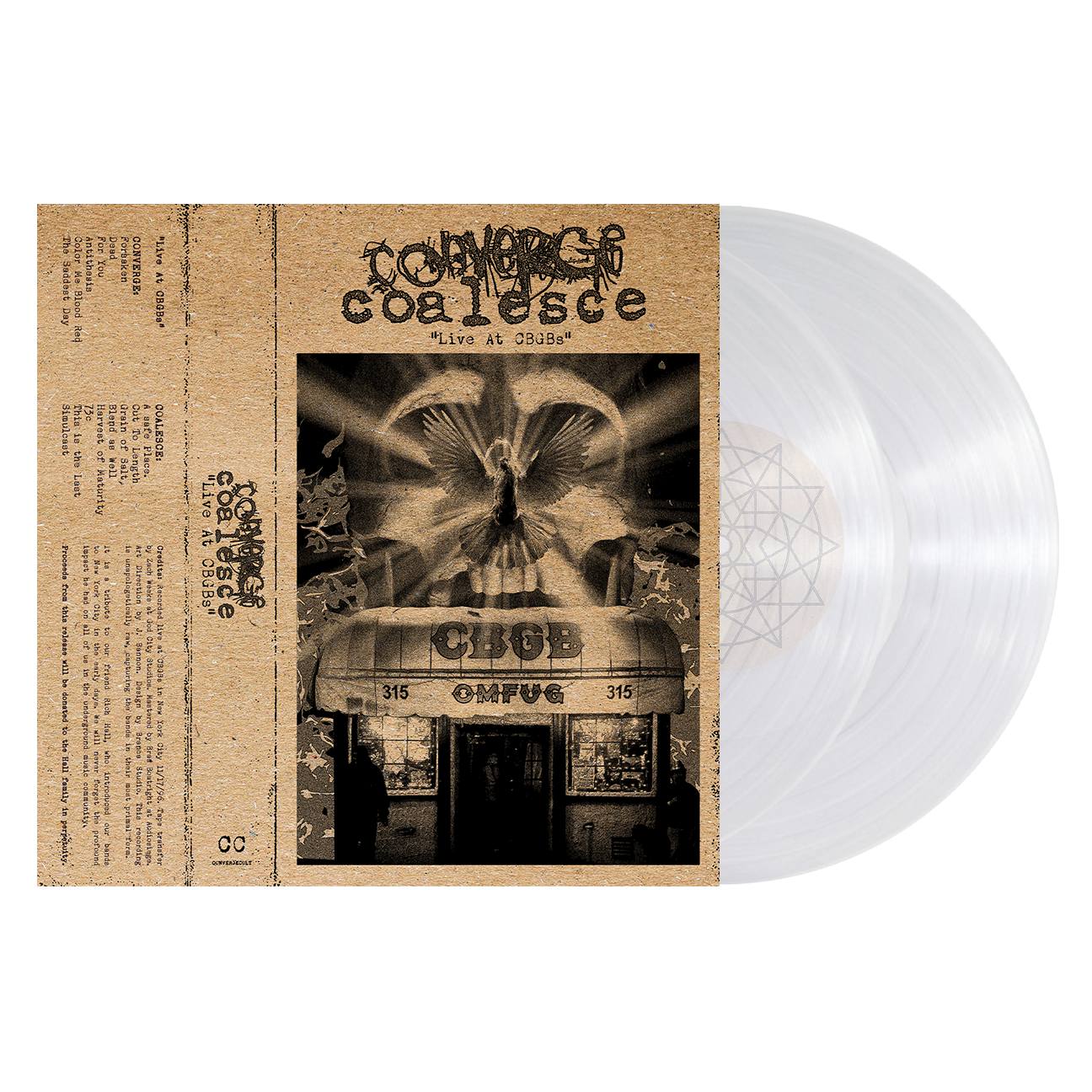 Converge & Coalesce "Live at CBGBs" 2xLP