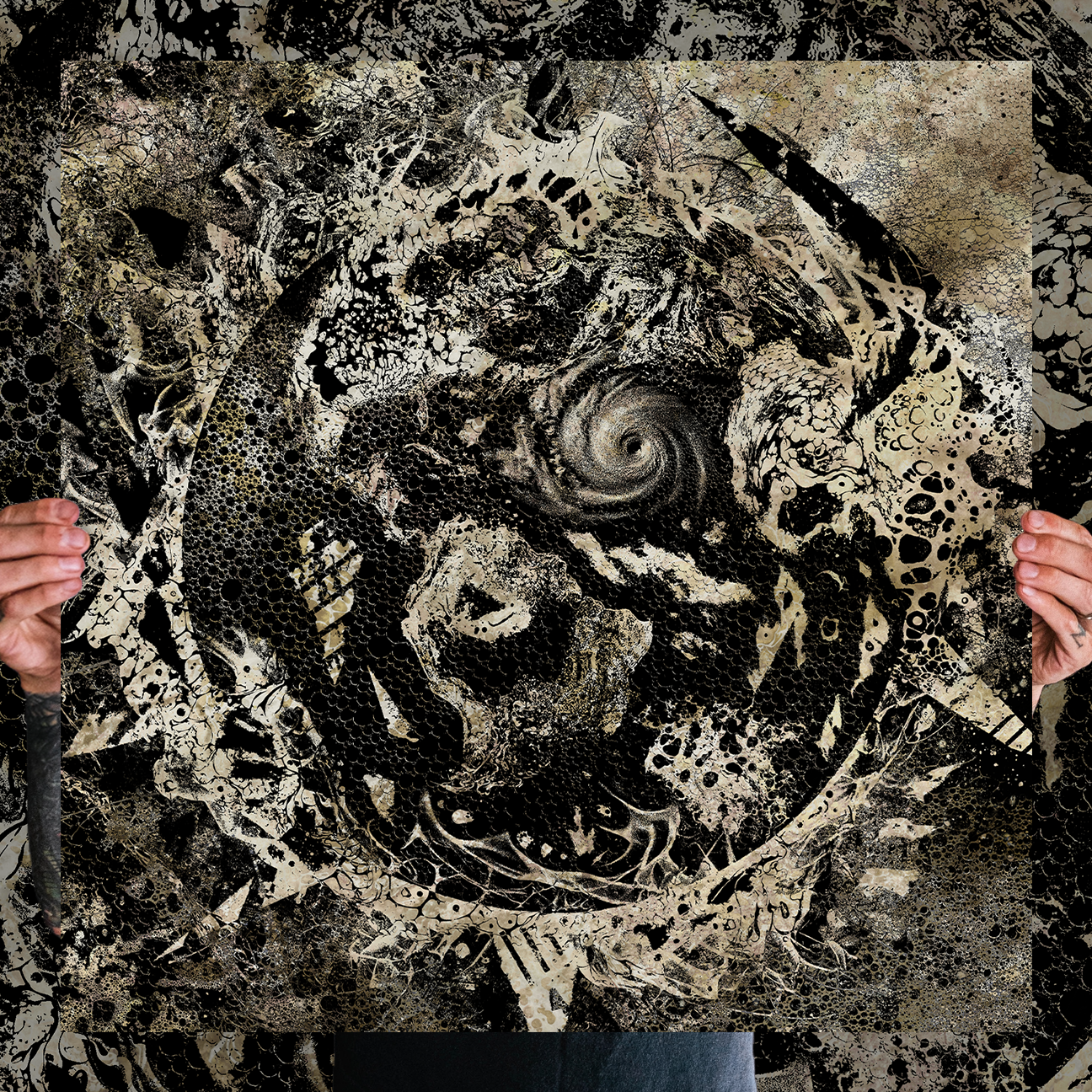 J. Bannon "Love Is Not Enough: World In Flames" Giclee Print