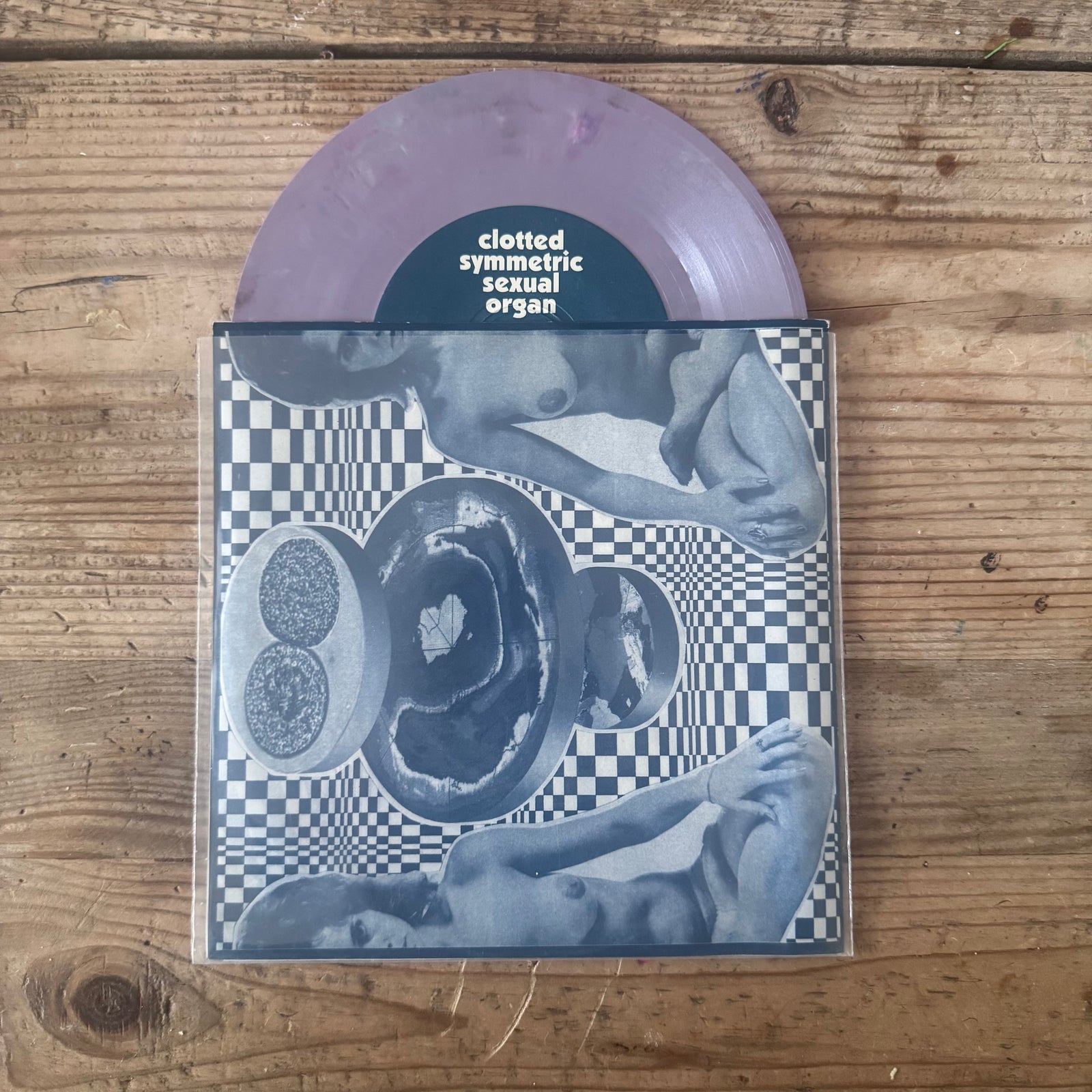 C.S.S.O. "Diversion Of Former Customary Trite Composition" 7"EP (1st Press, Lilac)