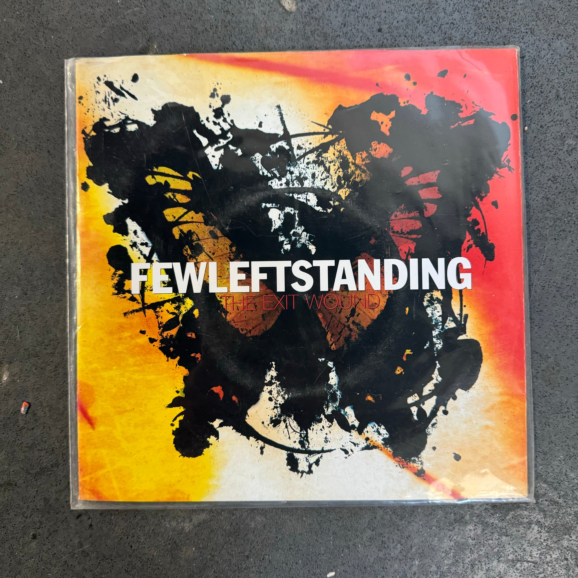 Fewleftstanding "The Exit Wound" 7"EP (Red)