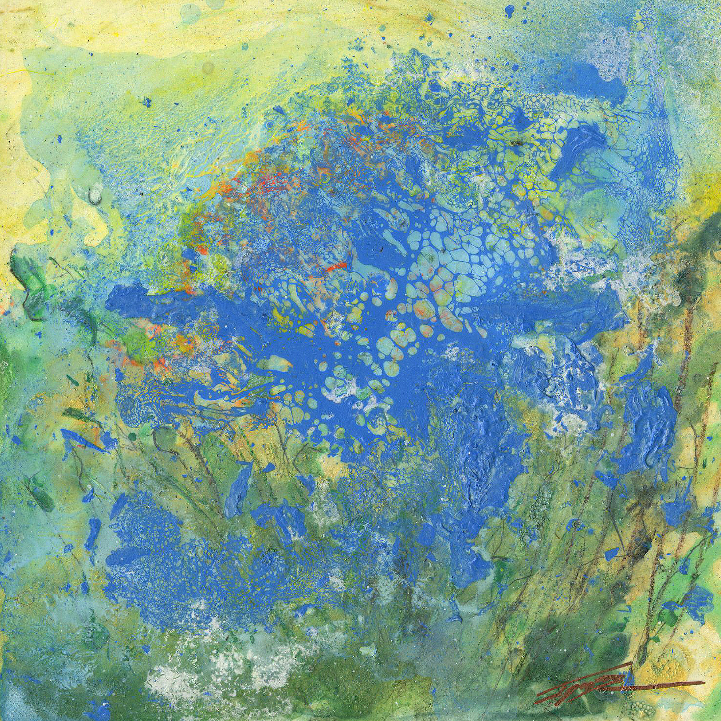 J. Bannon "Dunedevil: BG.55.002" Original Mixed Media Piece