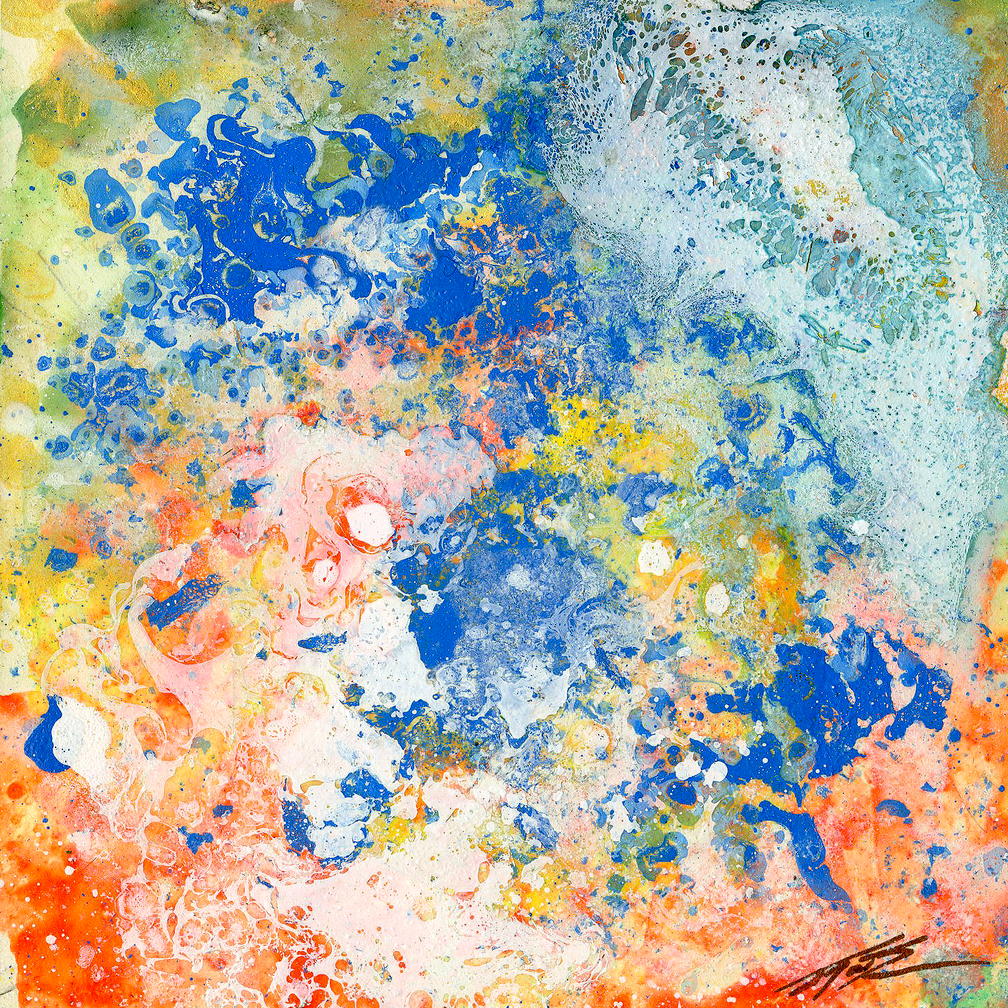 J. Bannon "Dunedevil: BO.55.001" Original Mixed Media Piece