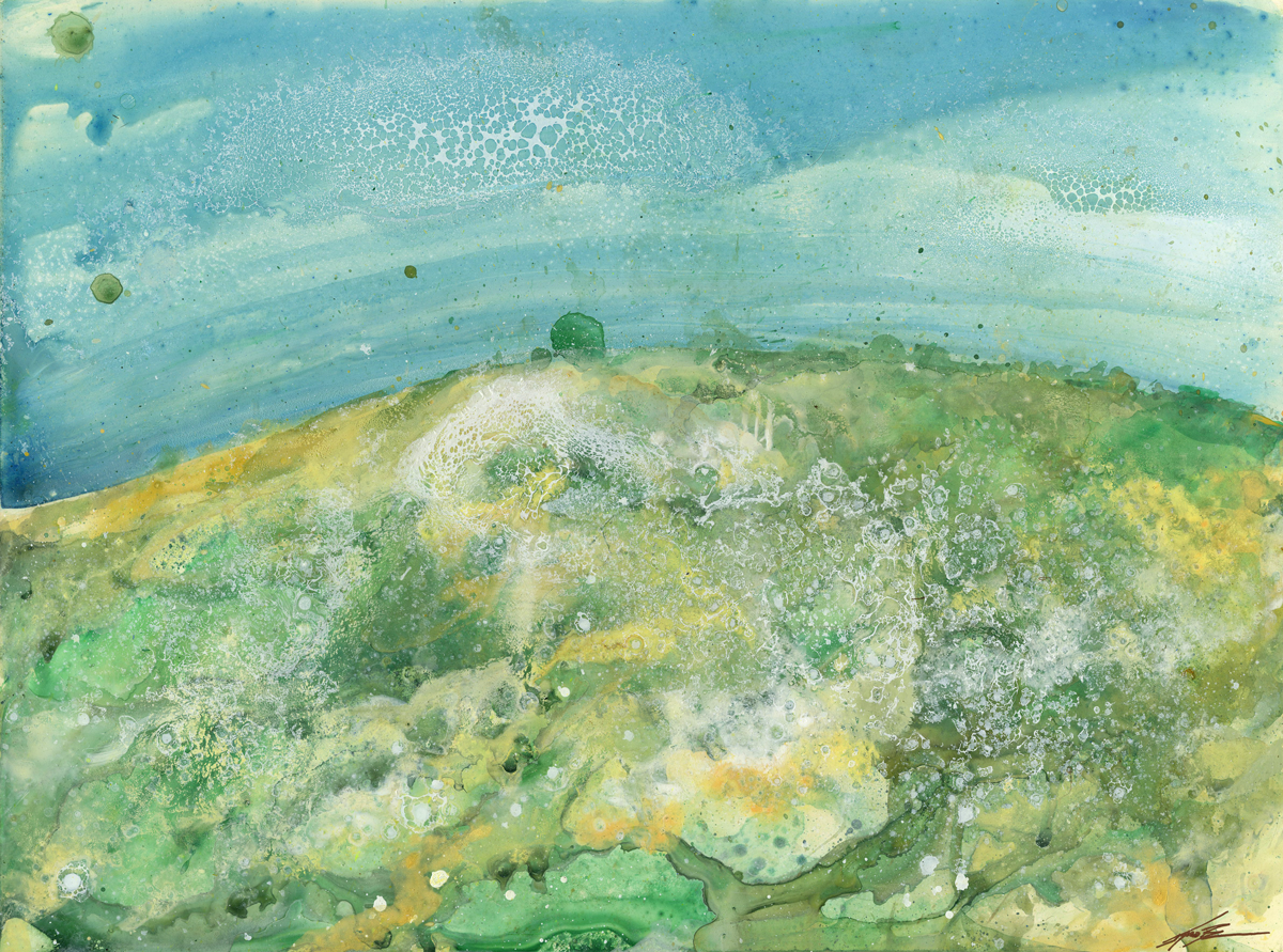 J. Bannon "Dunedevil: GB.1216.001" Original Mixed Media Piece