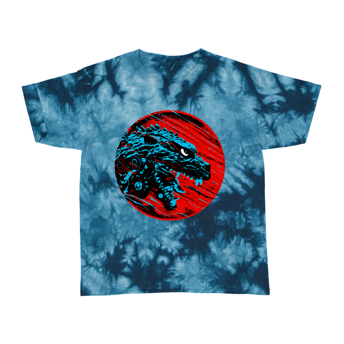 J. Bannon “Destroyer Of Worlds: Lightning” Kids Navy Tie-Dye T-Shirt