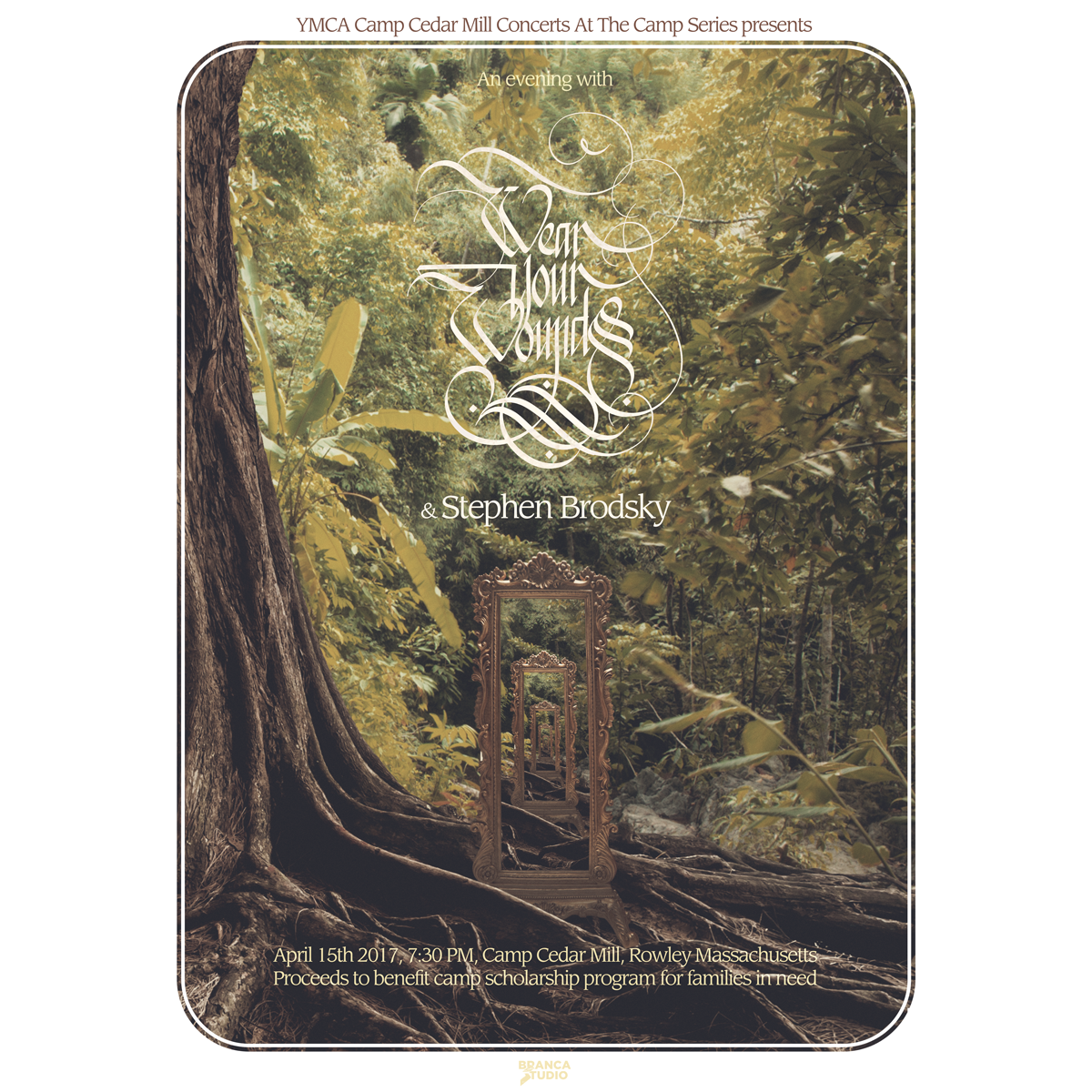 Branca Studio x J. Bannon "Wear Your Wounds 1st Show" Giclee Print