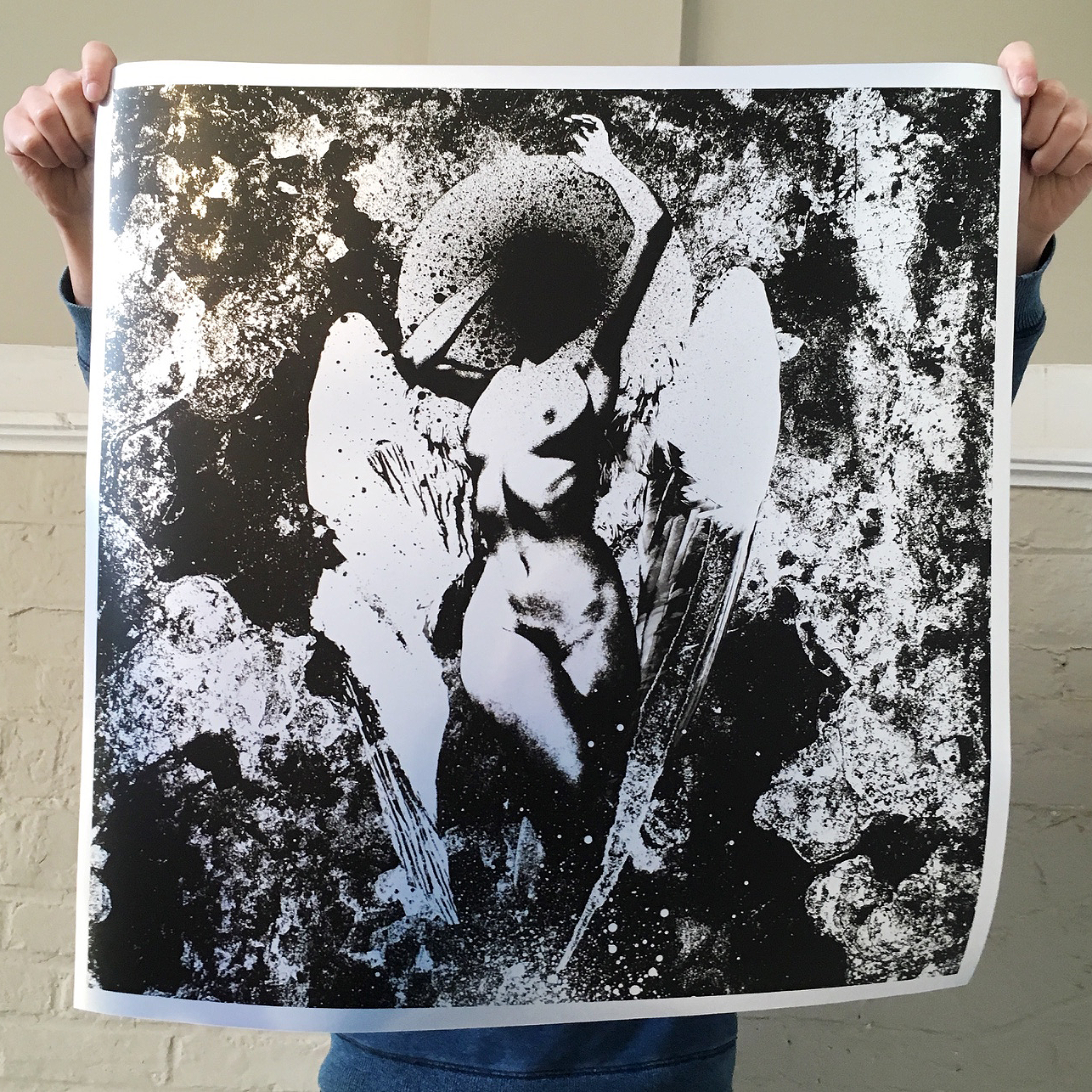 J. Bannon "Disintegrate" Giclee Print (Metallic Edition)
