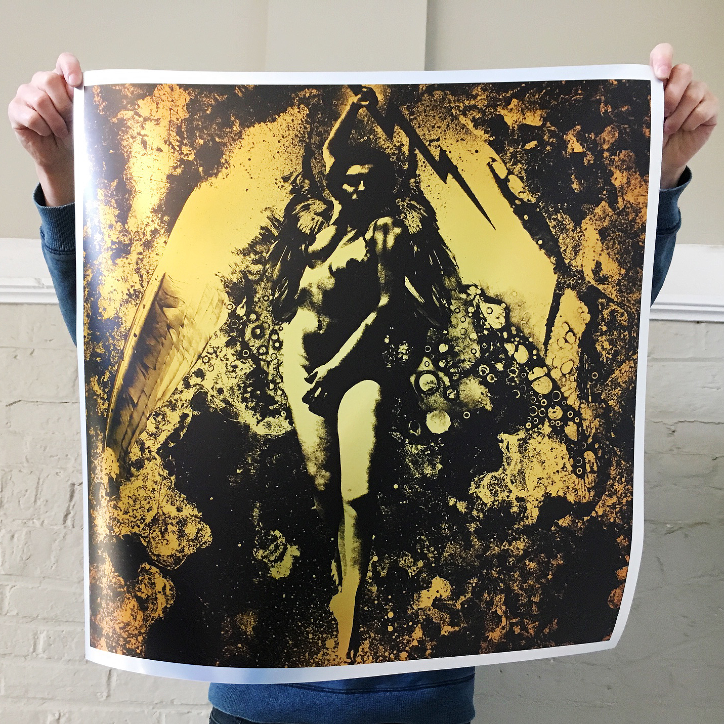 J. Bannon "Lightning Strikes" Giclee Print (Metallic Edition)