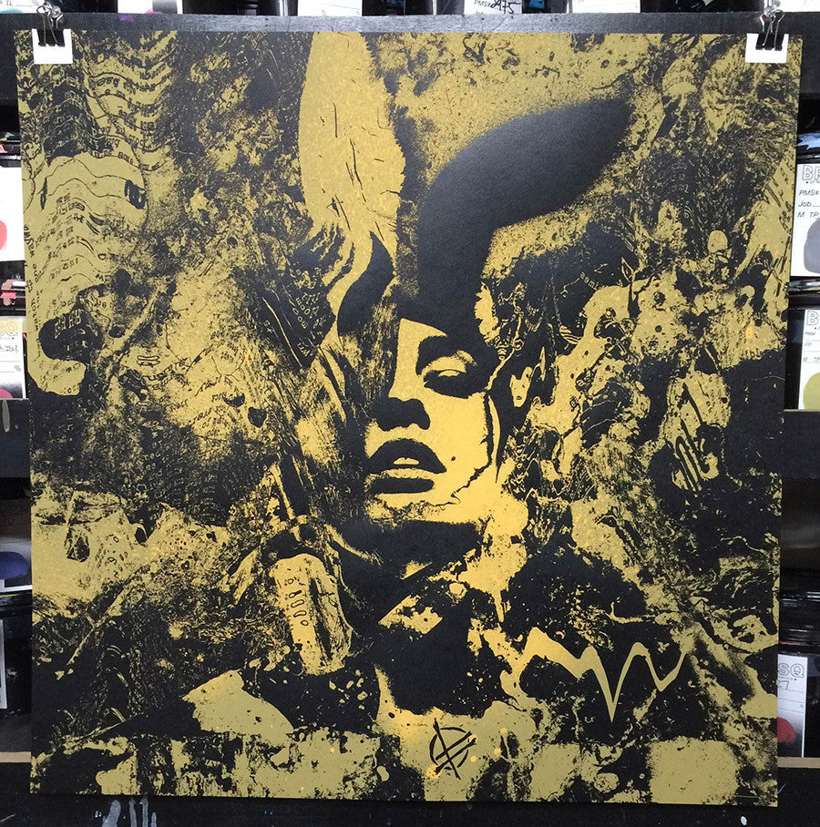 J. Bannon "Year of the Hare: Bleach Bomb" Silkscreened Print