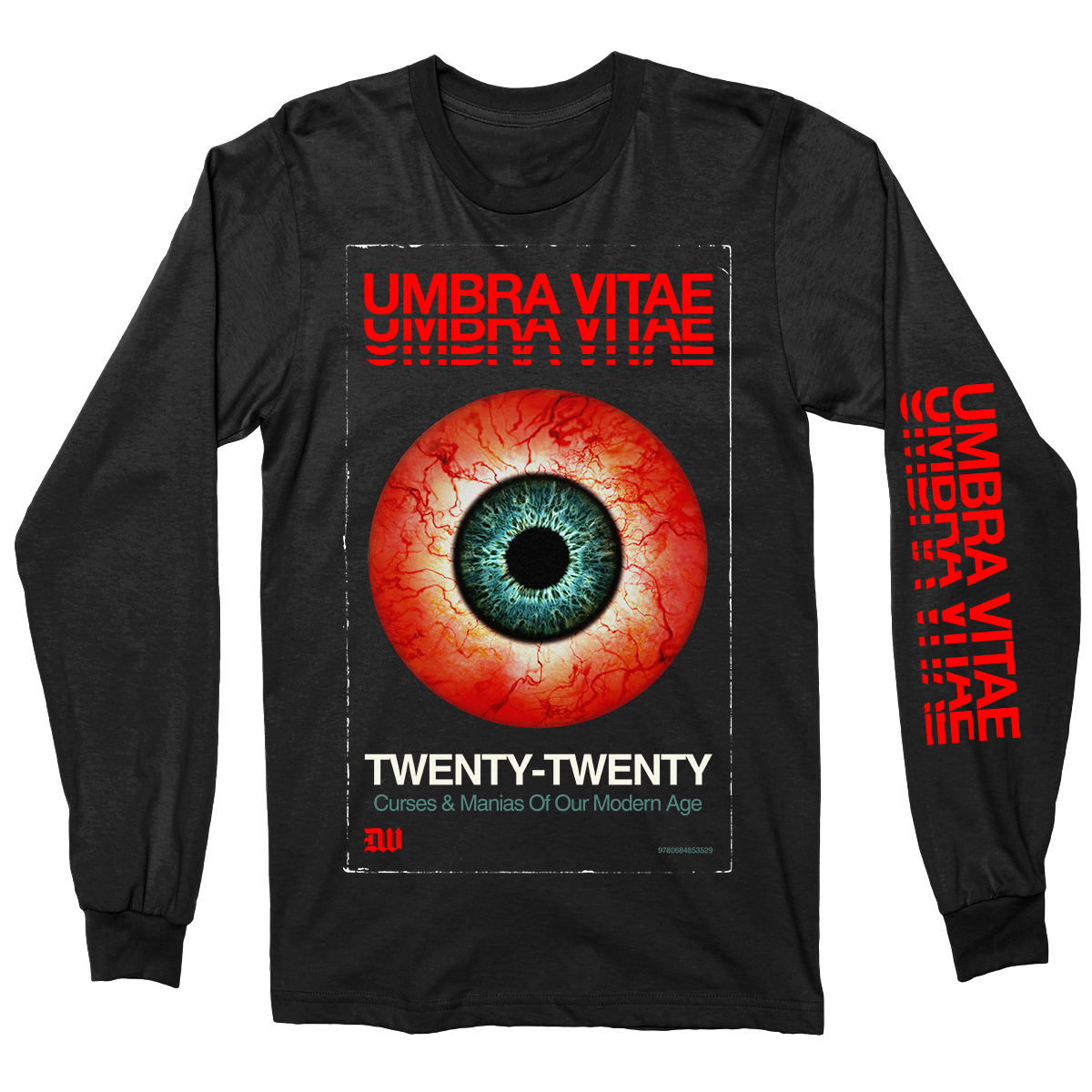 Umbra Vitae "Twenty-Twenty" Black Longsleeve