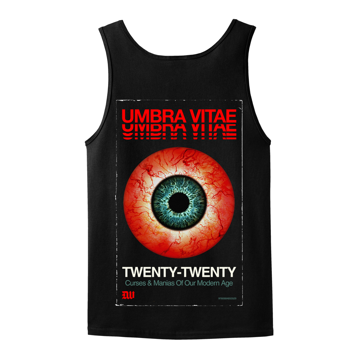 Umbra Vitae "Twenty-Twenty" Black Tank Top