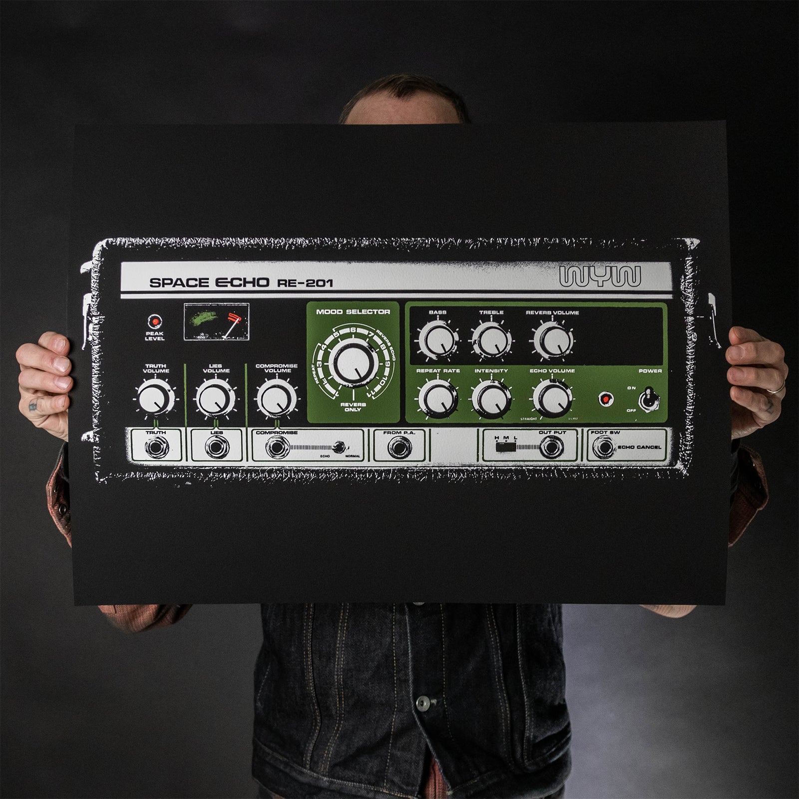 Wear Your Wounds "RE-201" Giclee Print